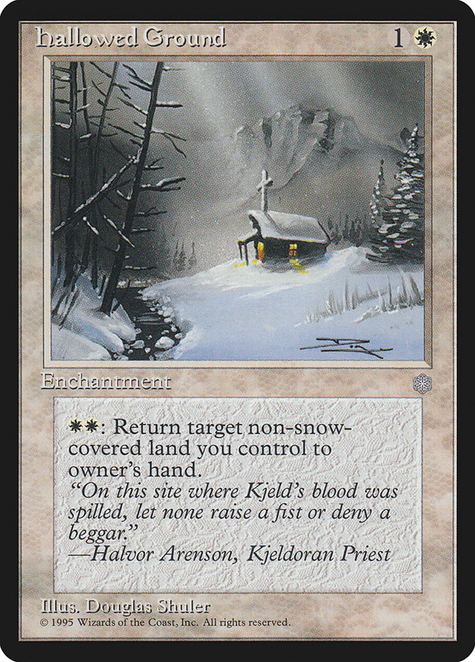 MTG: Ice Age 029: Hallowed Ground 