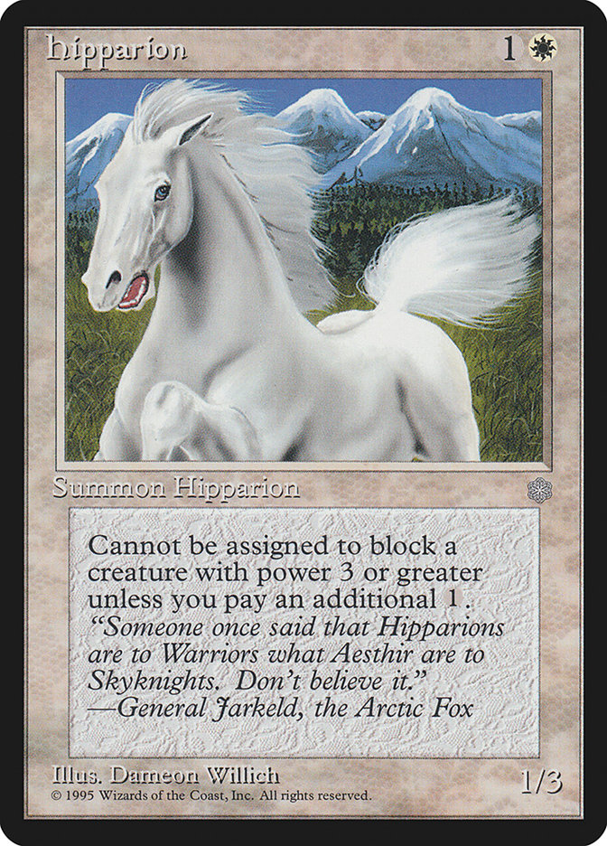 MTG: Ice Age 031: Hipparion 