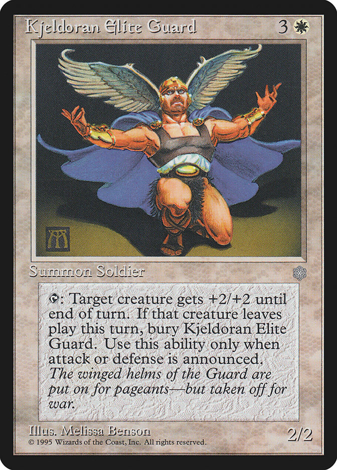 MTG: Ice Age 034: Kjeldoran Elite Guard 