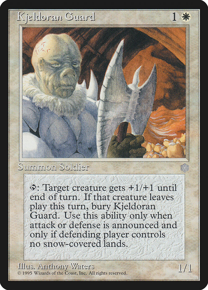 MTG: Ice Age 035: Kjeldoran Guard 