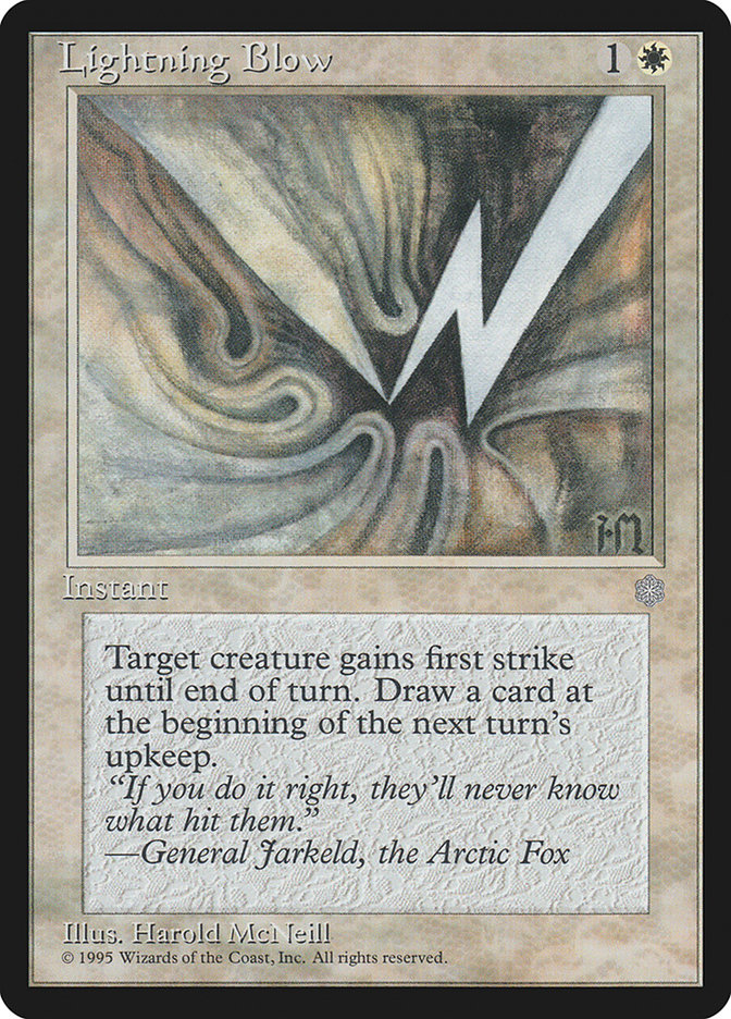 MTG: Ice Age 042: Lightning Blow 