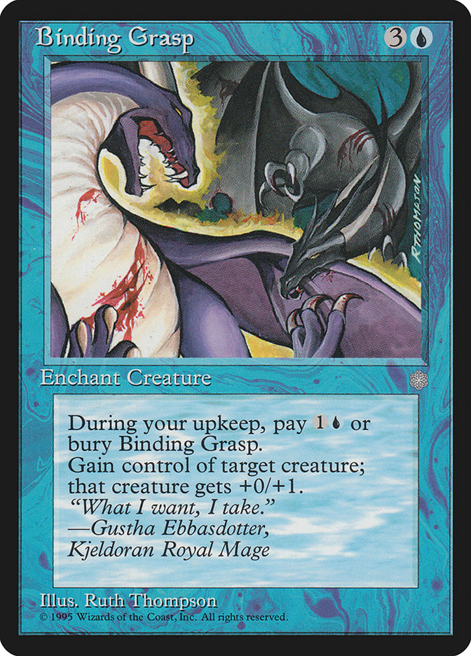 MTG: Ice Age 060: Binding Grasp 