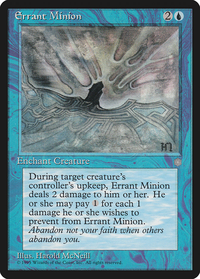 MTG: Ice Age 068: Errant Minion 