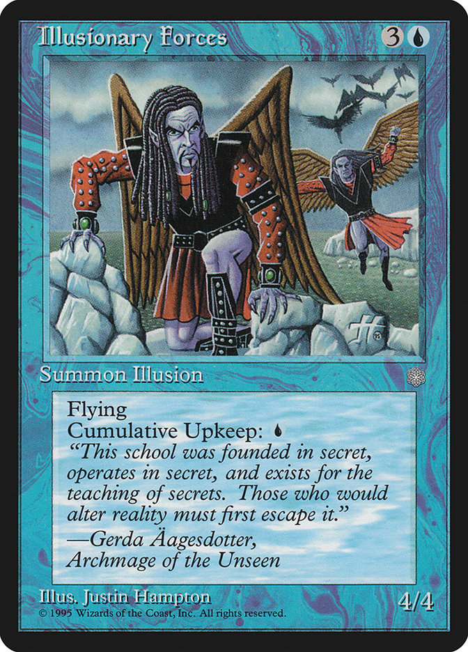 MTG: Ice Age 075: Illusionary Forces 