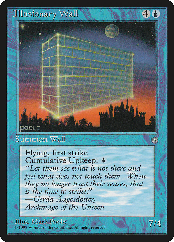 MTG: Ice Age 078: Illusionary Wall 