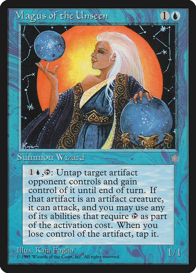 MTG: Ice Age 082: Magus of the Unseen 
