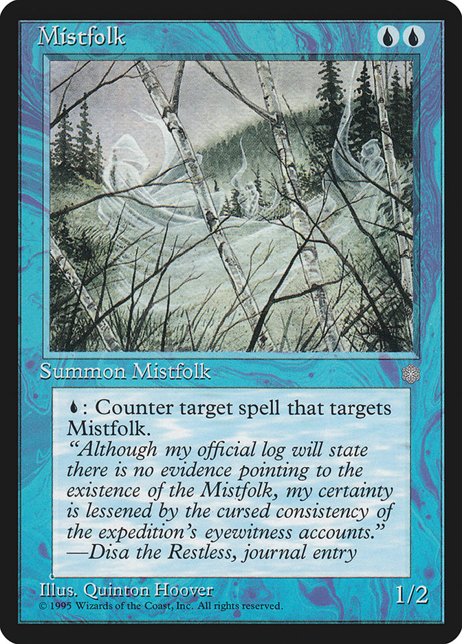 MTG: Ice Age 084: Mistfolk 