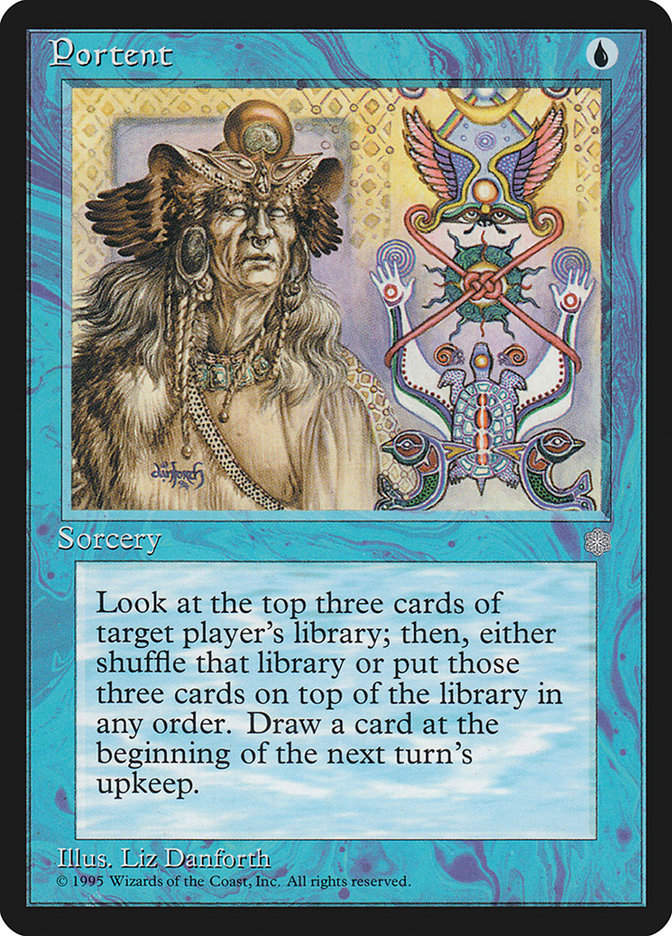 MTG: Ice Age 090: Portent 