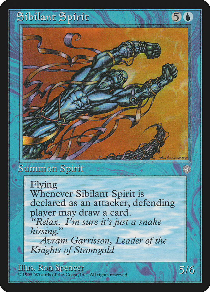 MTG: Ice Age 097: Sibilant Spirit 
