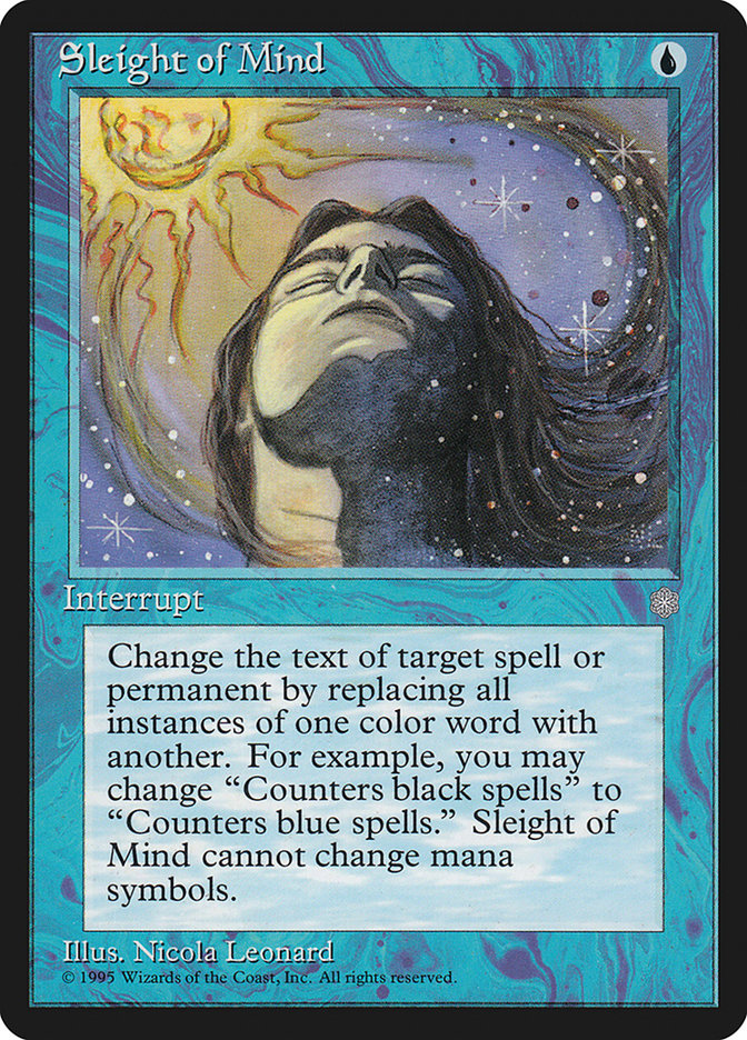 MTG: Ice Age 099: Sleight of Mind 