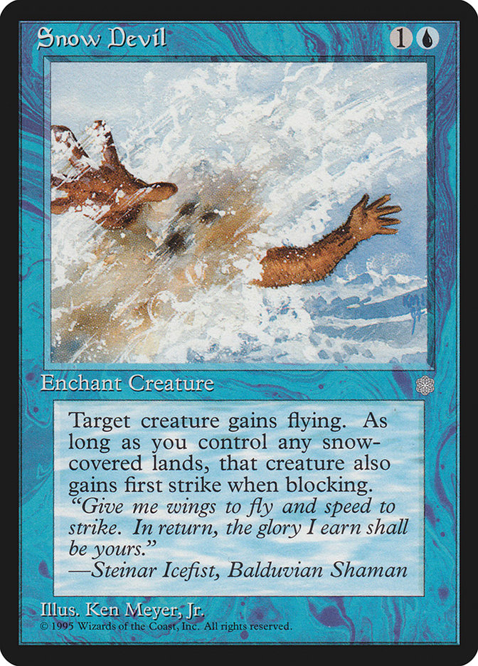 MTG: Ice Age 100: Snow Devil 