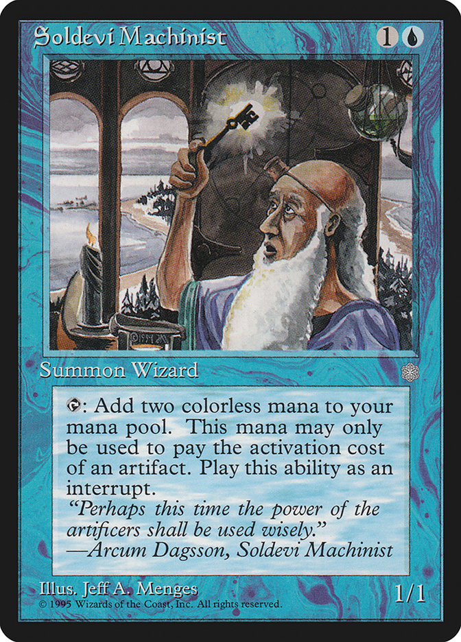 MTG: Ice Age 102: Soldevi Machinist 