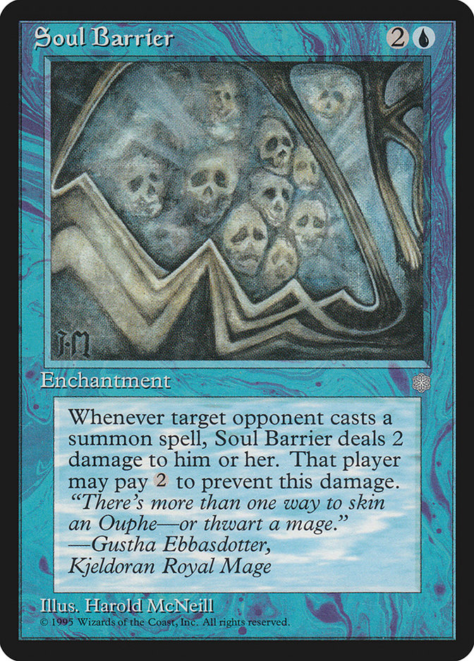 MTG: Ice Age 103: Soul Barrier 