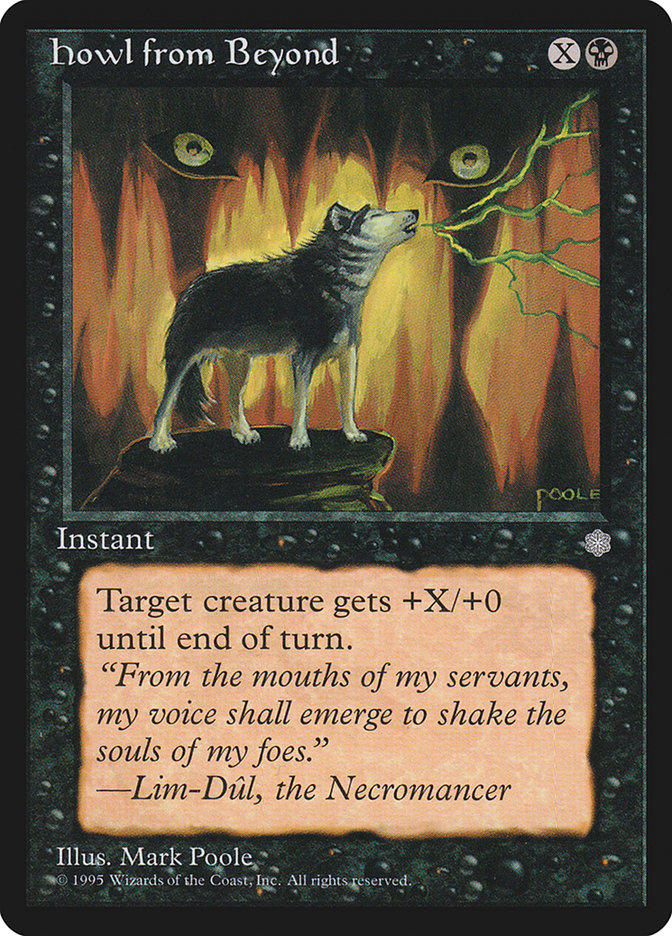 MTG: Ice Age 132: Howl from Beyond 