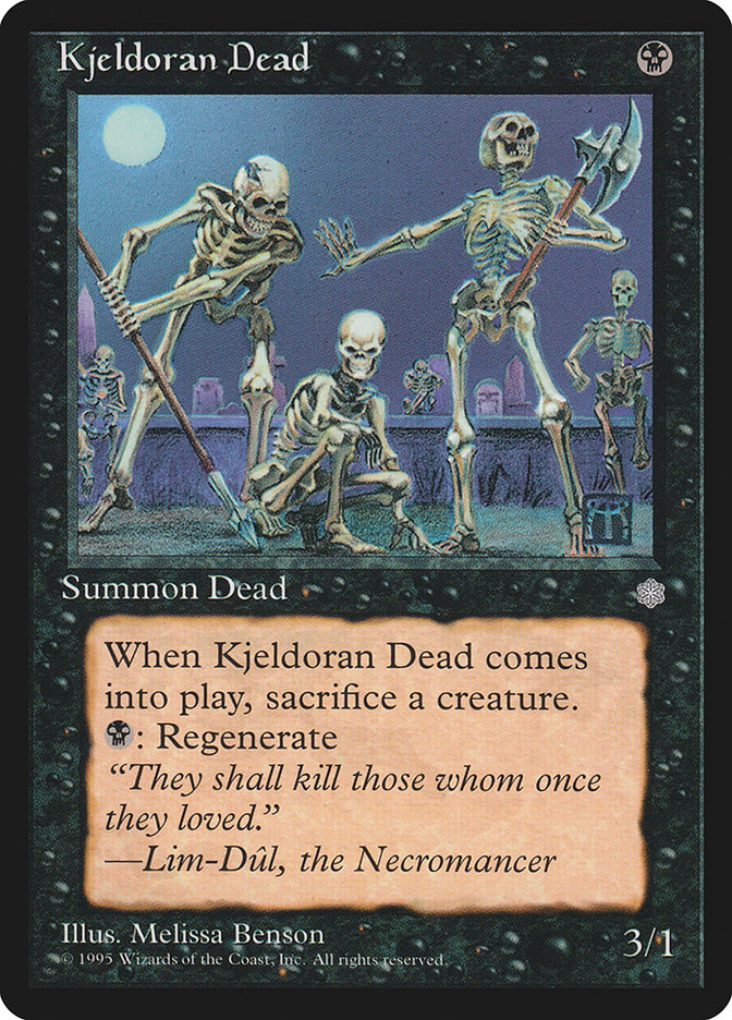 MTG: Ice Age 137: Kjeldoran Dead 