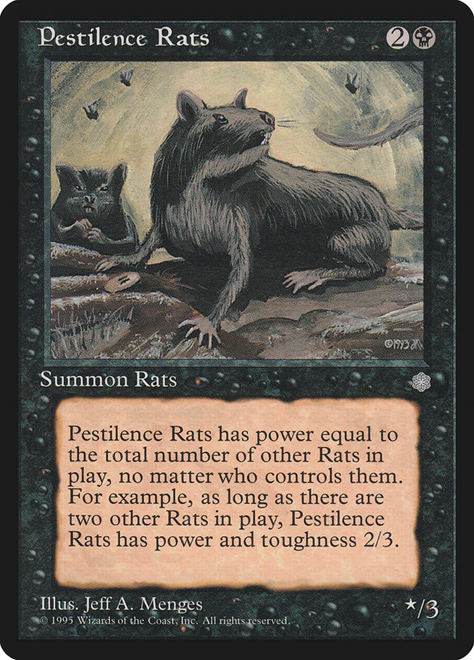 MTG: Ice Age 157: Pestilence Rats 