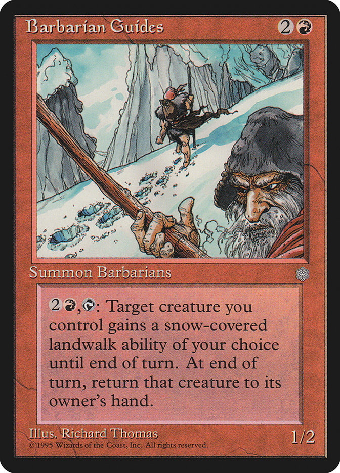 MTG: Ice Age 174: Barbarian Guides 