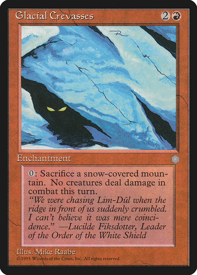 MTG: Ice Age 187: Glacial Crevasses 