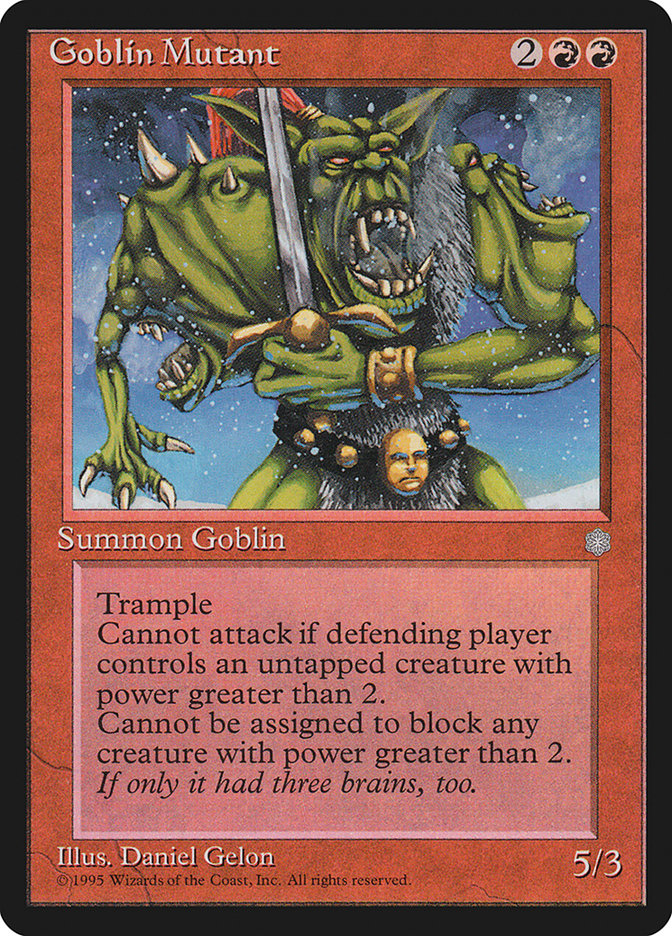 MTG: Ice Age 188: Goblin Mutant 