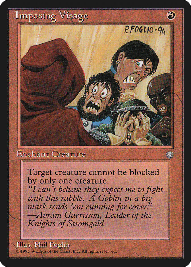 MTG: Ice Age 193: Imposing Visage 