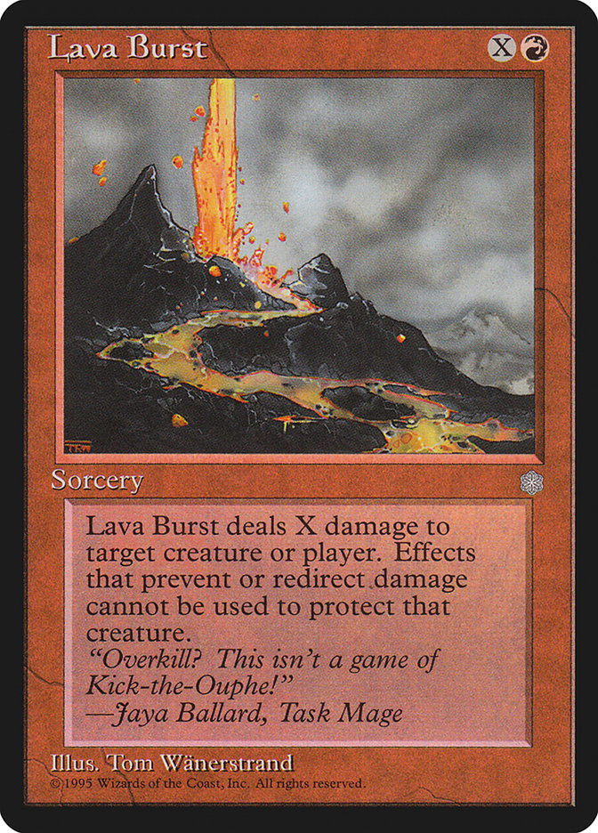 MTG: Ice Age 198: Lava Burst 