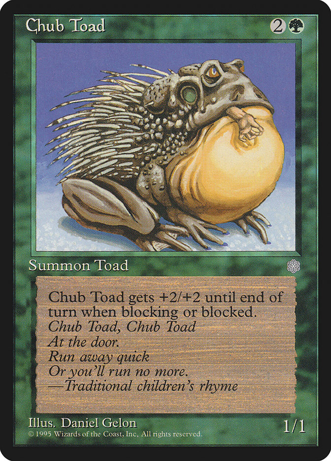 MTG: Ice Age 229: Chub Toad 