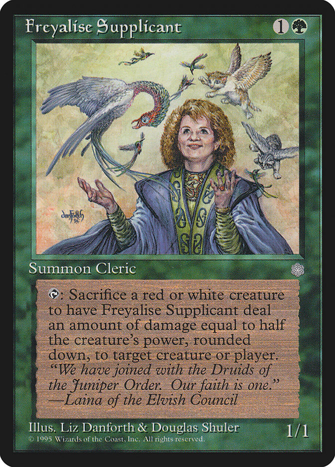 MTG: Ice Age 239: Freyalise Supplicant 