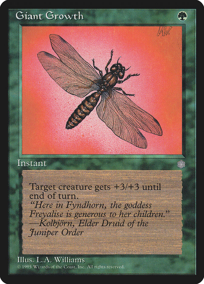MTG: Ice Age 246: Giant Growth 