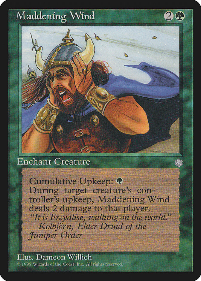 MTG: Ice Age 254: Maddening Wind 