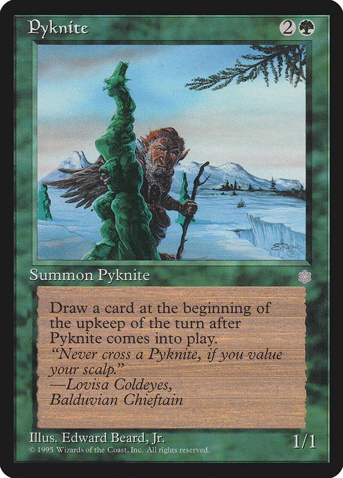MTG: Ice Age 258: Pyknite 
