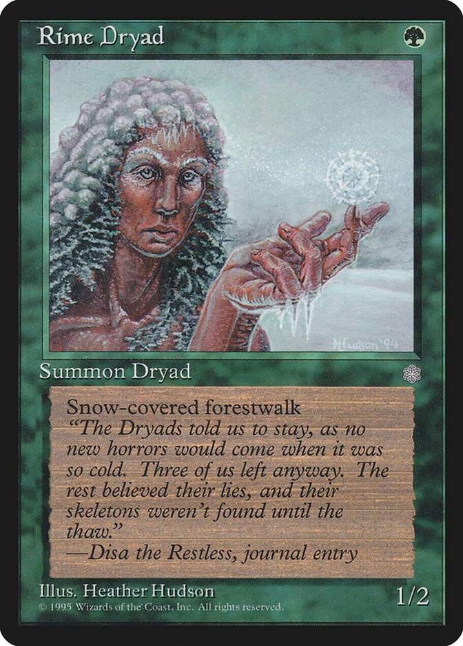 MTG: Ice Age 260: Rime Dryad 