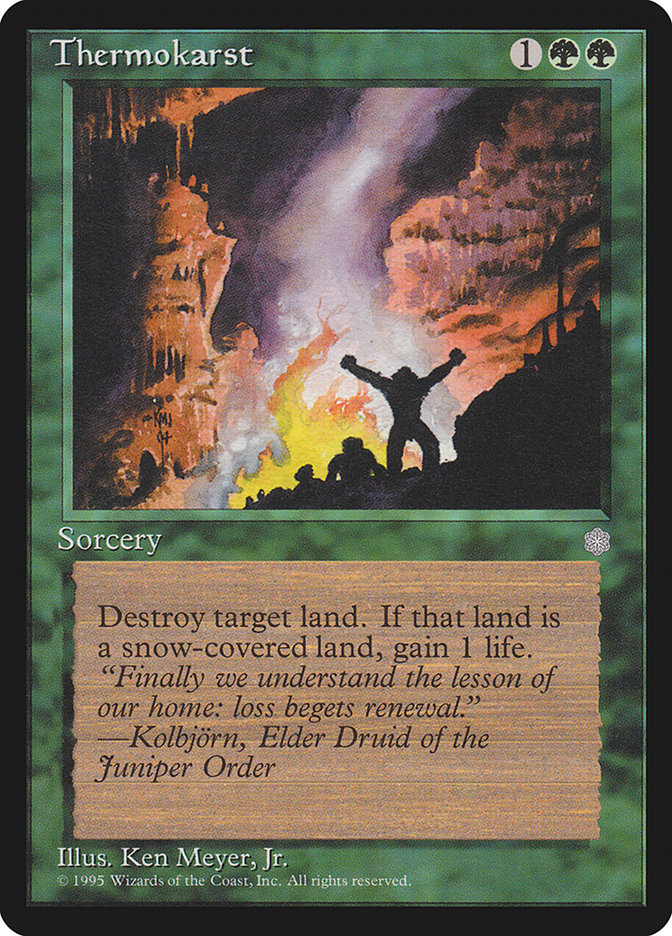 MTG: Ice Age 268: Thermokarst 