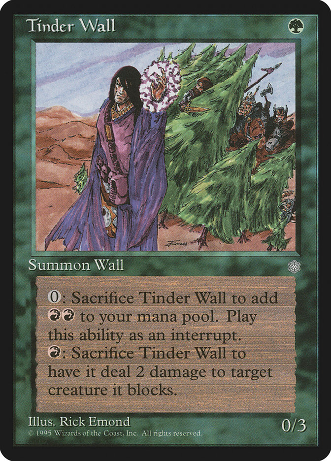 MTG: Ice Age 270: Tinder Wall 
