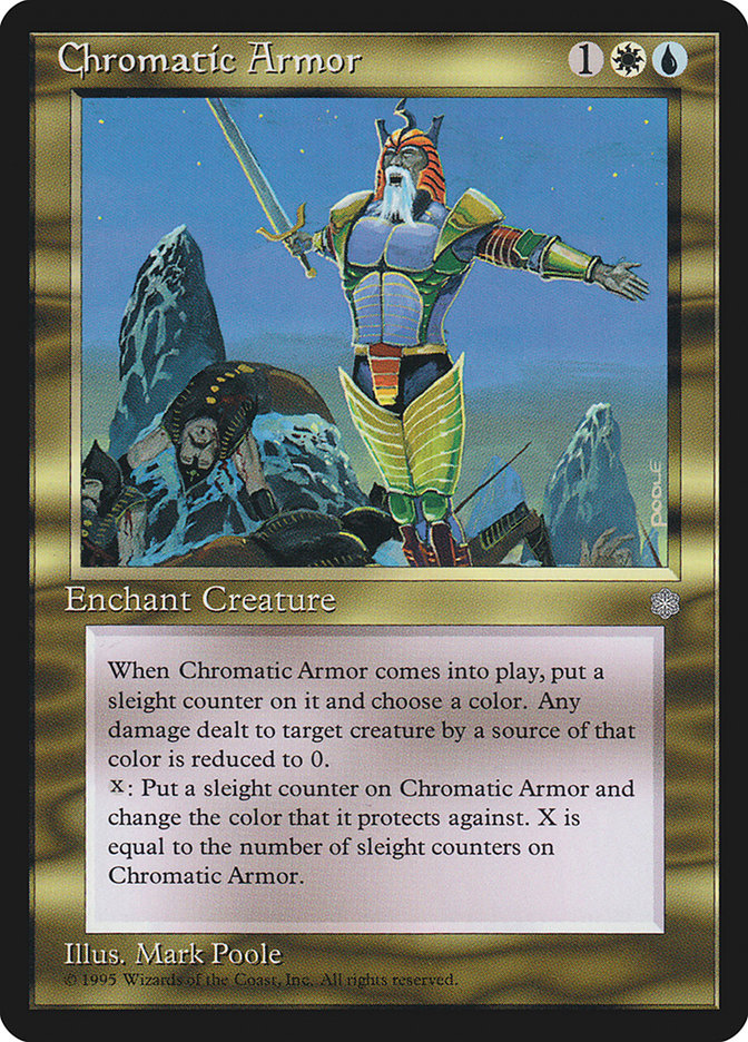 MTG: Ice Age 283: Chromatic Armor 