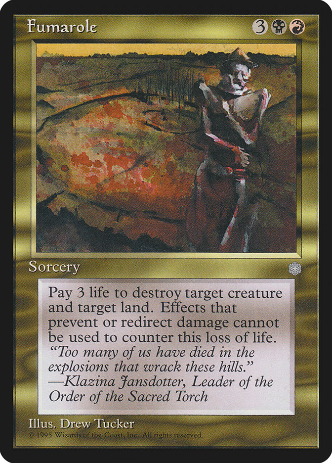 MTG: Ice Age 291: Fumarole 