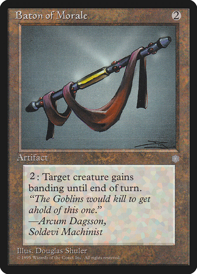 MTG: Ice Age 313: Baton of Morale 