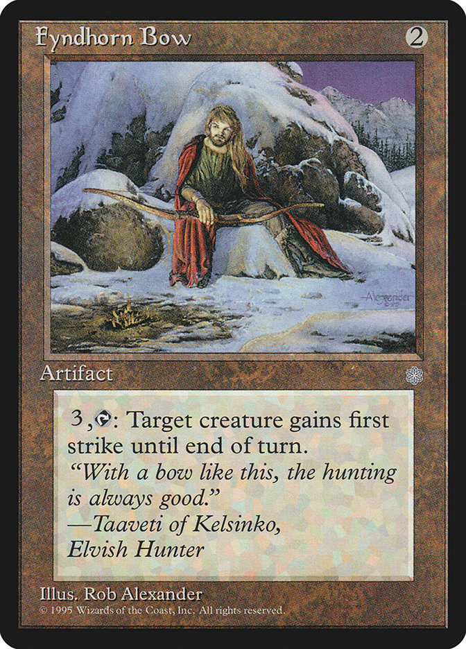 MTG: Ice Age 318: Fyndhorn Bow 
