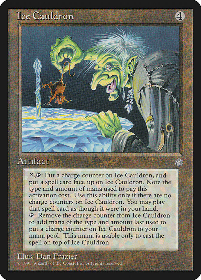 MTG: Ice Age 321: Ice Cauldron 