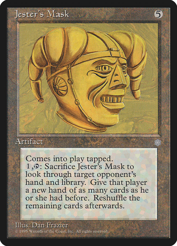 MTG: Ice Age 325: Jesters Mask 