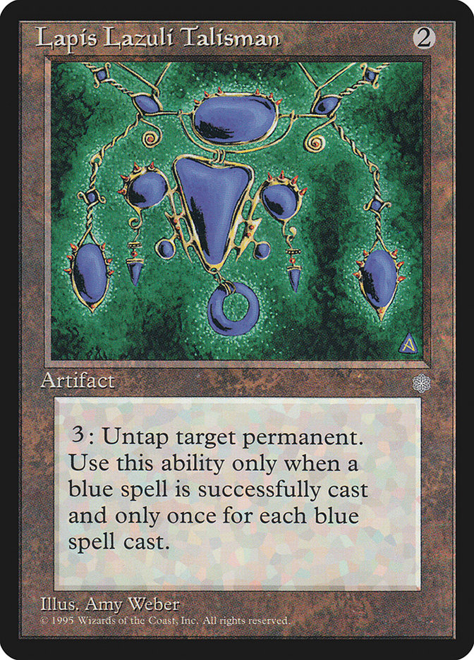 MTG: Ice Age 327: Lapis Lazuli Talisman 