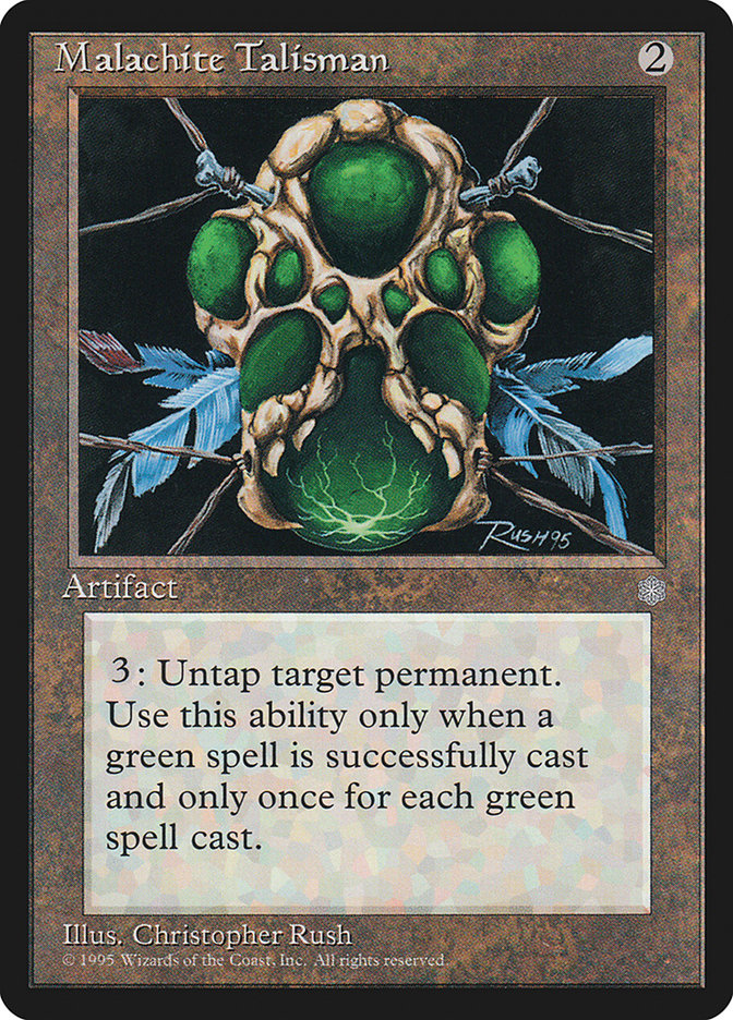 MTG: Ice Age 328: Malachite Talisman 