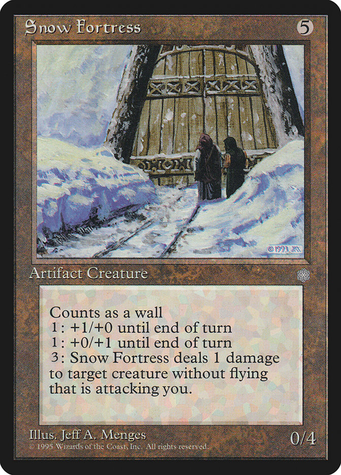 MTG: Ice Age 337: Snow Fortress 