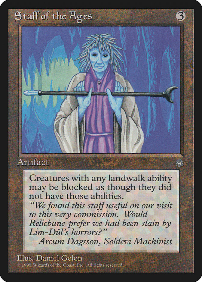 MTG: Ice Age 340: Staff of the Ages 
