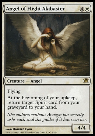 MTG: Innistrad 002: Angel of Flight Alabaster 