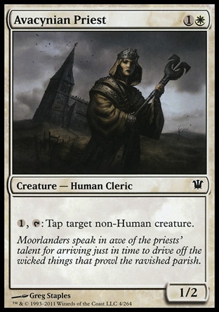 MTG: Innistrad 004: Avacynian Priest 