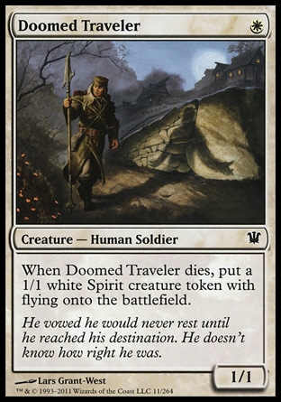 MTG: Innistrad 011: Doomed Traveler 