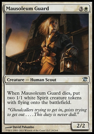 MTG: Innistrad 020: Mausoleum Guard 