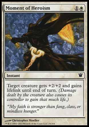 MTG: Innistrad 024: Moment of Heroism 