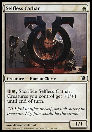 MTG: Innistrad 030: Selfless Cathar 