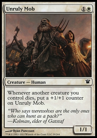 MTG: Innistrad 039: Unruly Mob 